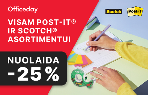 POST-IT ir SCOTCH nuolaidos!