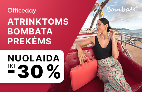 Atrinktoms BOMBATA prekėms iki -30% nuolaida!