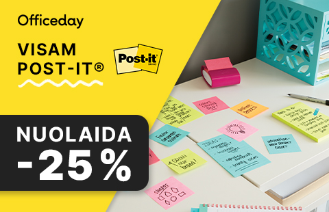 -25% nuolaida POST-IT produktams!