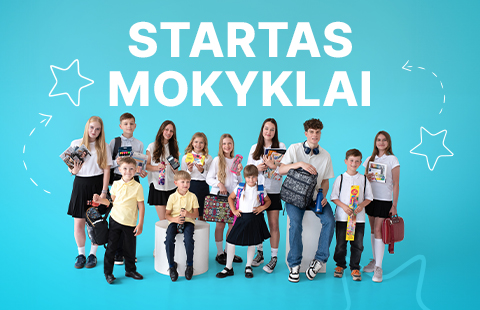 Atrinktoms mokyklinėms prekėms nuolaida iki -60%!