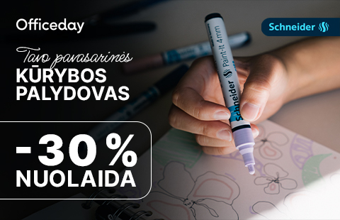 -30% nuolaida atrinktiems SCHNEIDER žymekliams