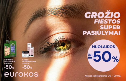 Grožio fiestos super pasiūlymai!