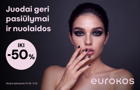 Juodai geri pasiūlymai ir nuolaidos iki -50%!