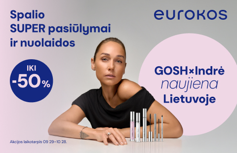 Spalio SUPER pasiūlymai ir nuolaidos iki -50%!