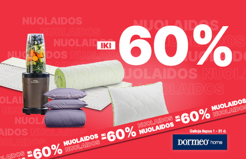 NUOLAIDOS iki -60%