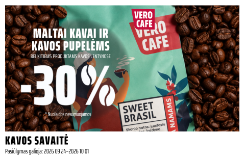 Kavos savaitė VERO CAFE