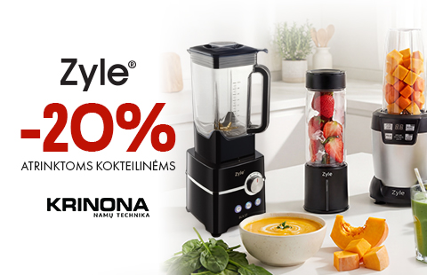 Iki -20% nuolaida pažymėtoms Zyle kokteilinėms