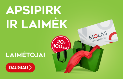 APSIPIRK IR LAIMĖK ŽAIDIMO LAIMĖTOJAI