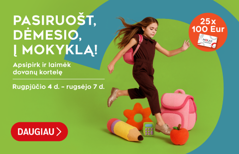 PASIRUOŠT, DĖMESIO, Į MOKYKLĄ!