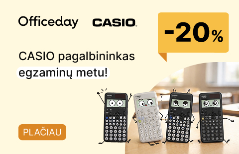 -20% nuolaida atrinktiems skaičiuotuvams!