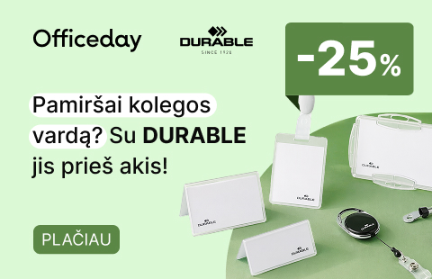 -25% nuolaida atrinktoms prekėms!