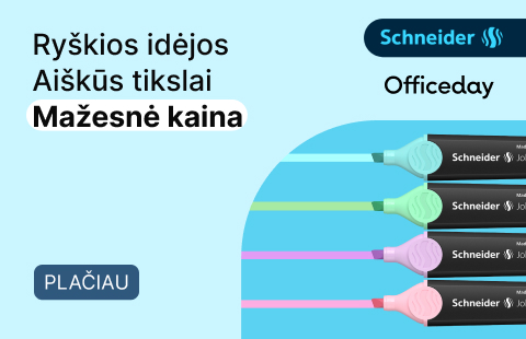 -30% nuolaida SCHNEIDER žymekliams!