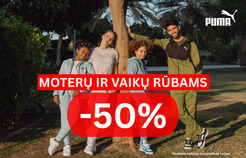 Nuolaidos moterų ir vaikų rūbams!