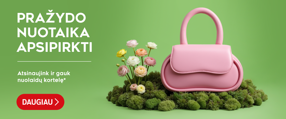 ATSINAUJINK IR GAUK NUOLAIDŲ KORTELĘ