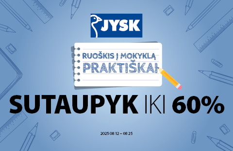 RUOŠKIS Į MOKYKLĄ PRAKTIŠKAI