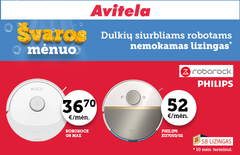 Švaros mėnuo AVITELA!