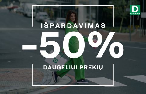 IŠPARDAVIMAS! NUOLAIDOS IKI -50%